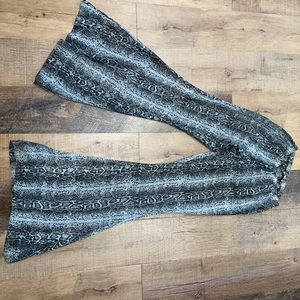 Show Me Your Mumu Sheer Snakeskin Bells